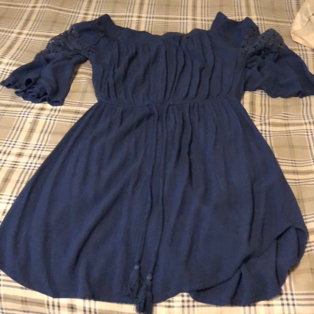 Blue dress